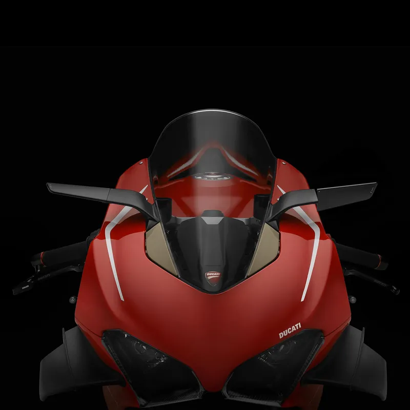 Markdown "STEALTH" Sport Mount Style Winglet Mirror Set by Rizoma Ducati / Panigale V4 S / 2024