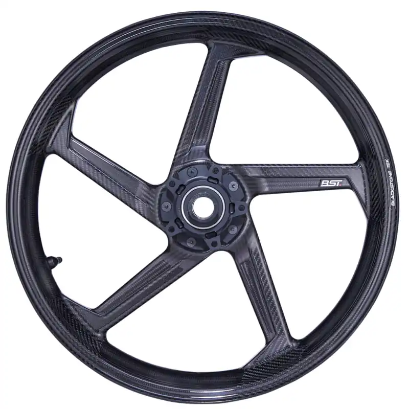 In Demand Carbon Fiber Star Tek Front Wheel by BST Aprilia / Tuono V4 1100 Factory / 2022