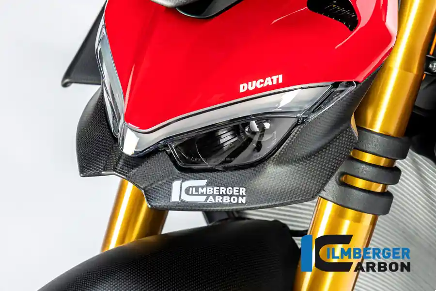 Carbon Fiber Front Fairing Lower Lip by Ilmberger Carbon Ducati / Streetfighter V4 / 2024 Direct From Manufacturer