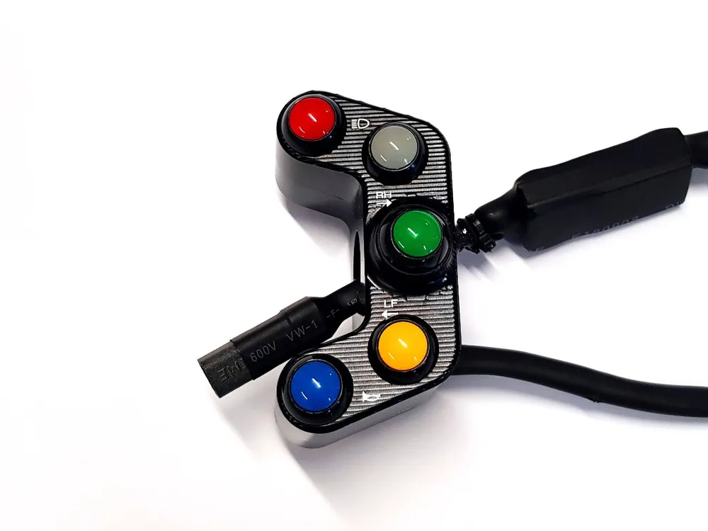 Best Choice Clutch Side Button Switch Controls by DBK Special Parts Ducati / Streetfighter V4 / 2024