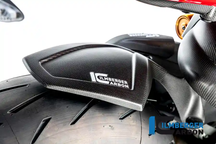 Handmade Carbon Fiber Rear Hugger by Ilmberger Carbon Ducati / Streetfighter V4S / 2024