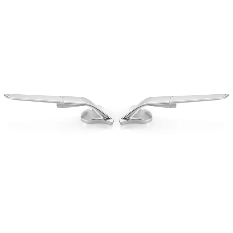 New Arrival Open Box "STEALTH" Sport Mount Style Winglet Mirror Set by Rizoma Yamaha / YZF-R1M / 2021