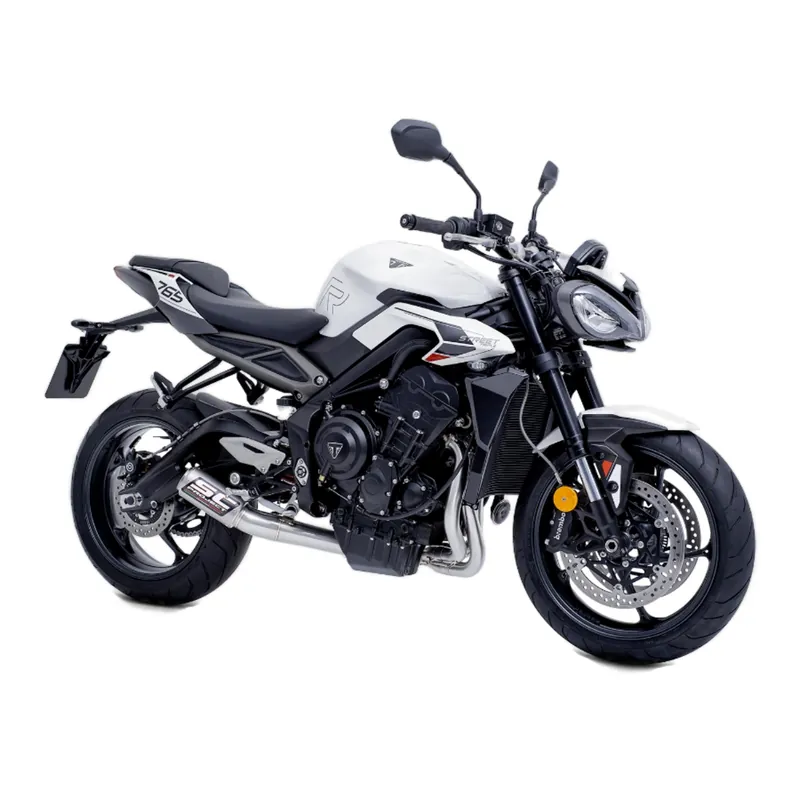 CR-T Full System Exhaust by SC-Project Triumph / Street Triple Moto2 765 / 2023 Best Price