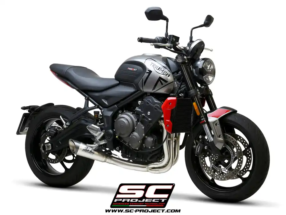 S1 Full System Exhaust by SC-Project Triumph / Daytona 660 / 2024 Flash Sale