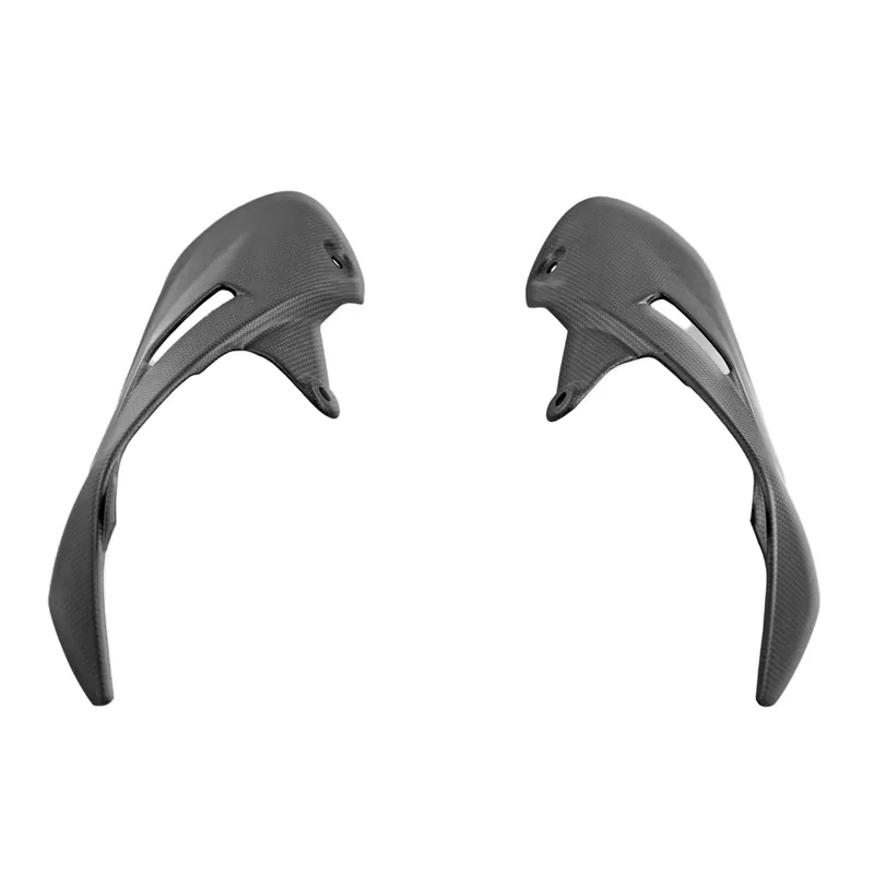 Carbon Fiber Exhaust Guards by DBK Special Parts Ducati / Hypermotard 698 Mono / 2024 High Quality