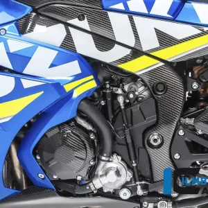 Premium Carbon Fiber Left Side Frame Cover by Ilmberger Carbon  Suzuki / GSX-R1000R / 2024