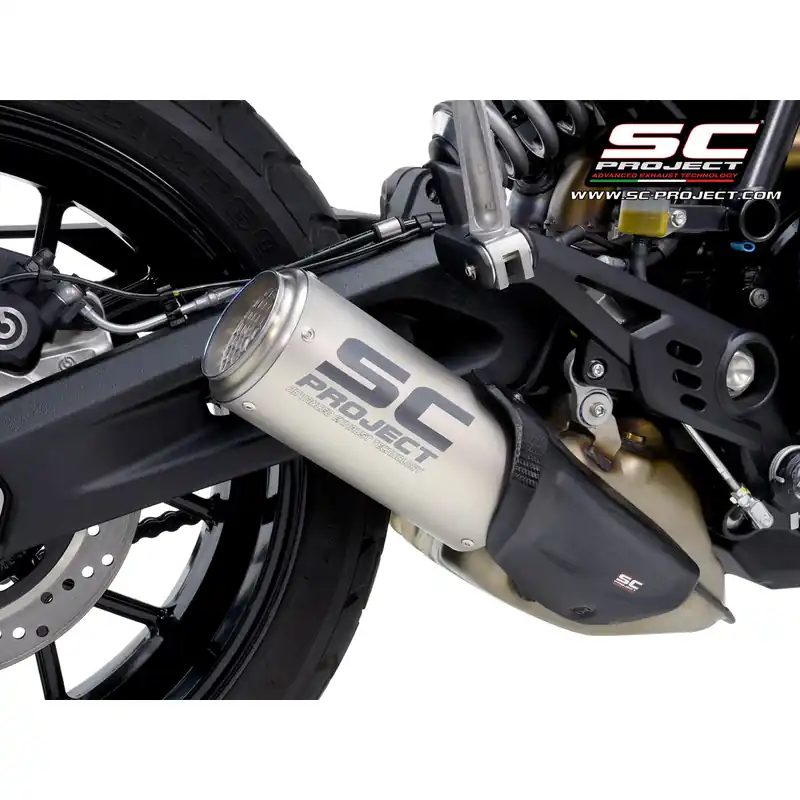 CR-T Exhaust by SC-Project Ducati / Scrambler 800 Full Throttle / 2024 Exclusive Offer