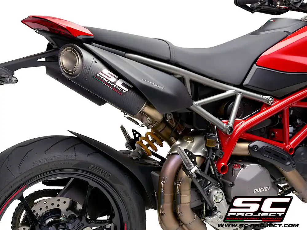 S1-Carbon Exhaust by SC-Project Ducati / Hypermotard 950 SP / 2025 Grab Now
