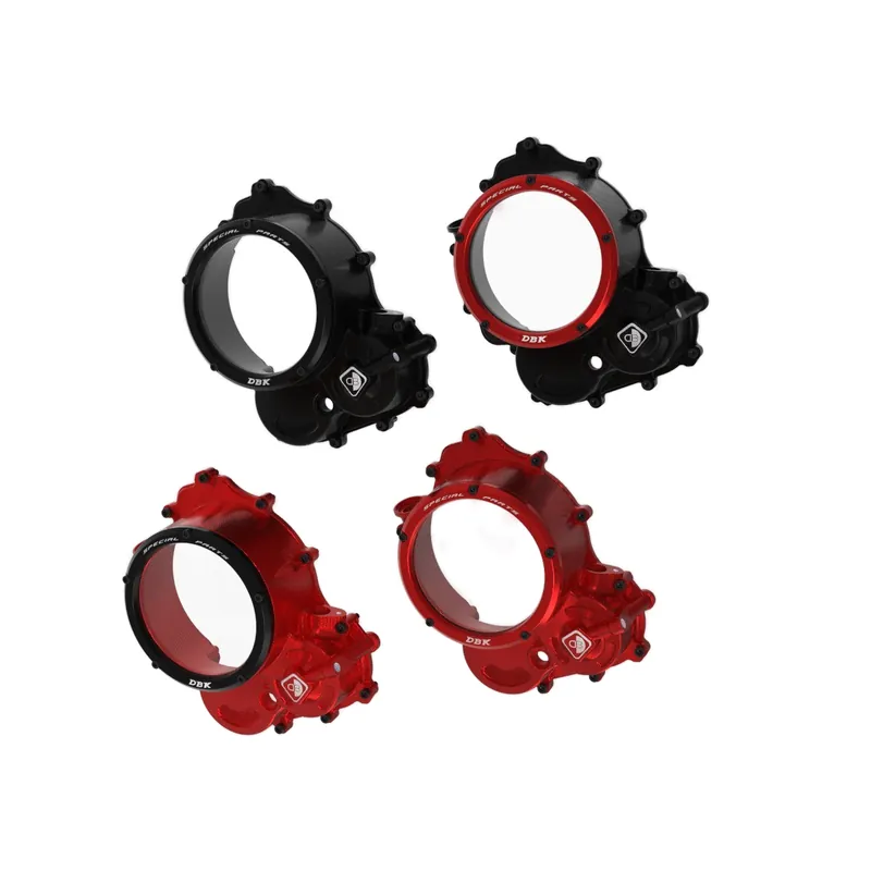 Warranty Included Clear Clutch Cover Oil Bath by DBK Special Parts Ducati / Hypermotard 698 Mono RVE / 2025