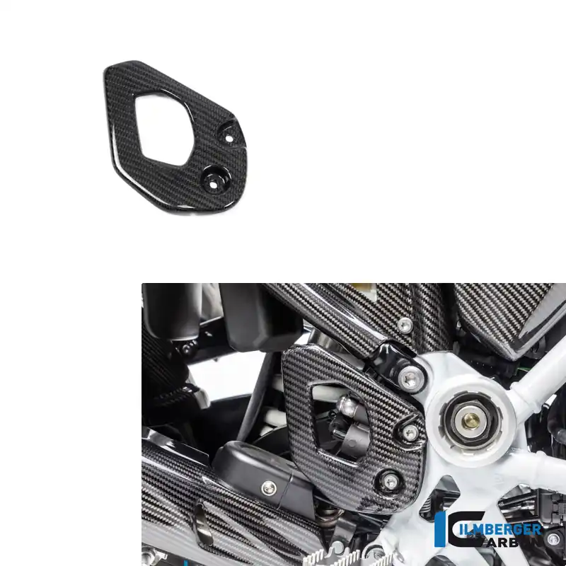 Must Have Carbon Fiber Heel Guard by Ilmberger Carbon  BMW / R1250GS / 2020